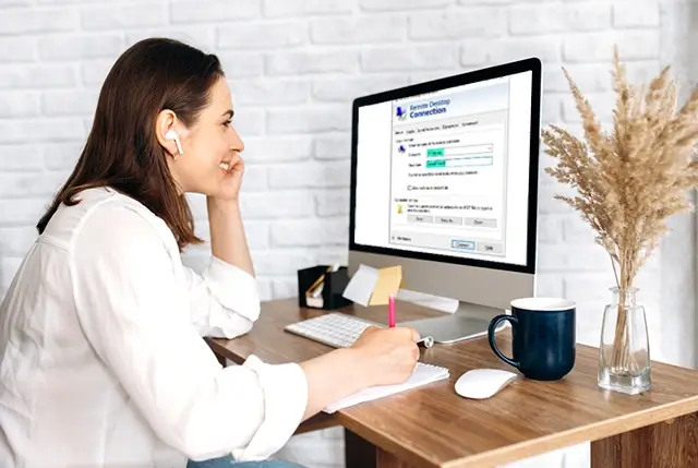 Remote Desktop Data Entry